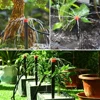 Drip Irrigation System 1/4'' Hose Adjustable 13CM Sprinkler Kit 4-Way Micro Watering Flow for Garden Flowers Vegetables 6