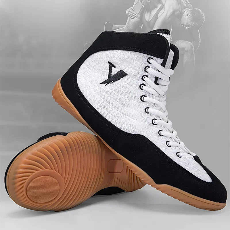 Lightweight and Breathable Best Women's Men's Boxing Wrestling Shoes Boots Boxing Shoes Men Men Wrestling Fighting
