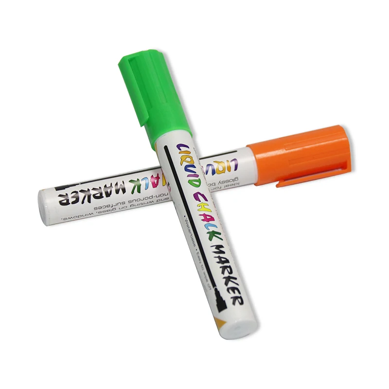 Chalk Markers, 8 Color Wet Erase Marker Pens, Chalkboad Markers for Kids,Liquid Chalk Markers Erasbale images - 6