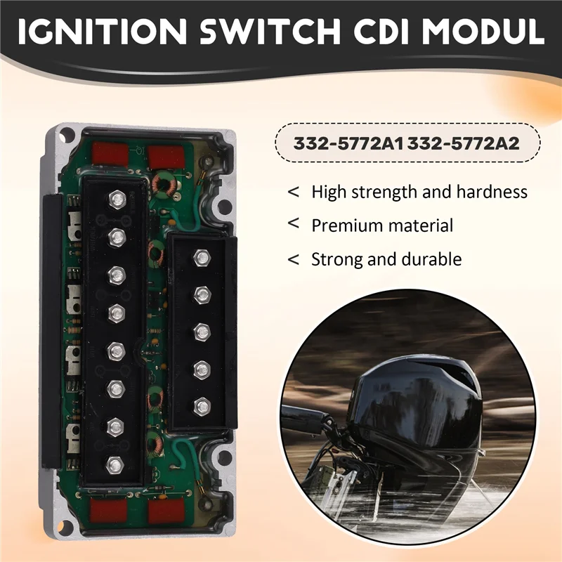 점화 스위치 박스 CDI 모듈 114-5772 (머큐리 332-5772A1 332-5772A 332-5772A7 용)