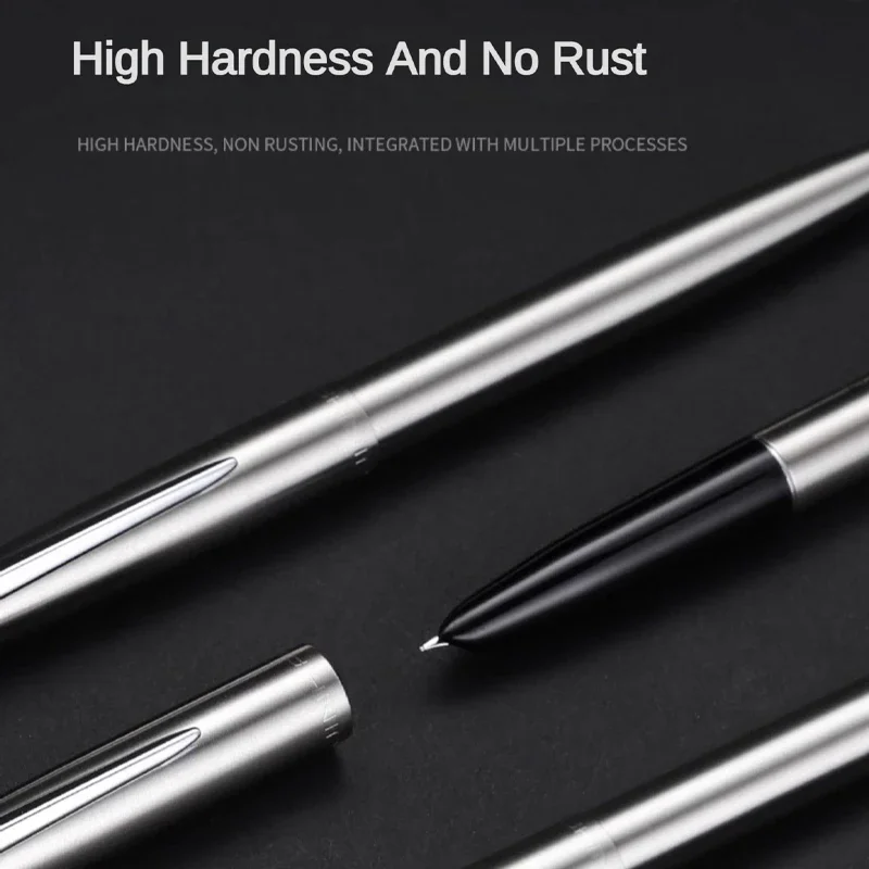 Jinhao 911 Fountain Pen Luxury All-Steel Body Elegant Calligraphy Ink Pens EF Nib Business School Office Supplies Stationery 4