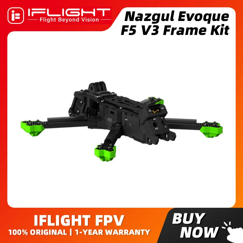 Nazgul Evoque F5 V3 Frame DC/X Commutable Drone Course