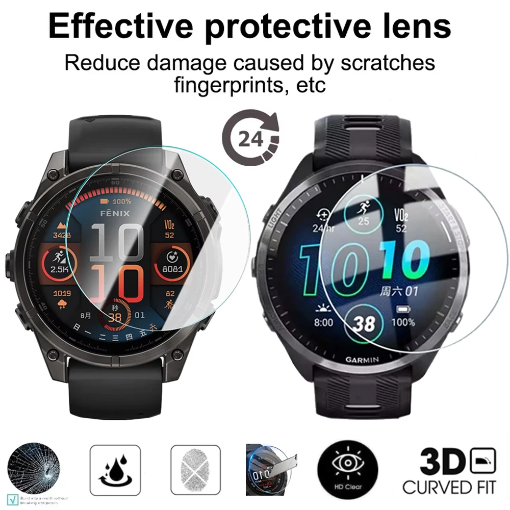 Garmin Fenix ??8/7/Quatix 8/Tactix 8 51mm 47mm 보호 필름 ..