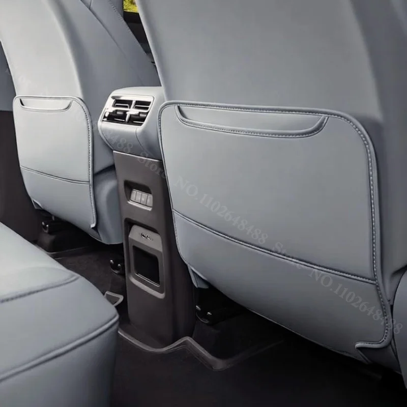 BYD 아토 8 탕 L 2025 2026 시트 백 킥 방지 패드 가죽 뒷좌석 보호 커버 내부 보호 액세서리