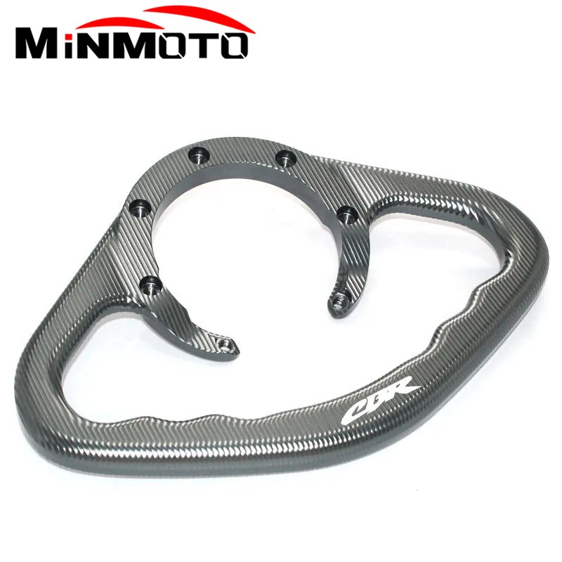 오토바이 승객 손잡이 손잡이 탱크 그랩 바는 혼다 CBR600 F4I CBR600RR CBR 900RR 954RR CB1000R 용 팔걸이를 처리합니다.