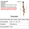 Vintage Hemp Rope Pendant Light Holder 1/2/3/4/5 head AC85-265V Loft Personality Industrial Pendant Lamp Edison hanglamp 3