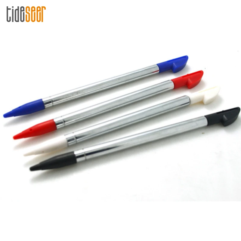 

300pcs Multi Color Metal Retractable Stylus for Nintendo 3DS XL LL Extendable Styluses Touch Pen