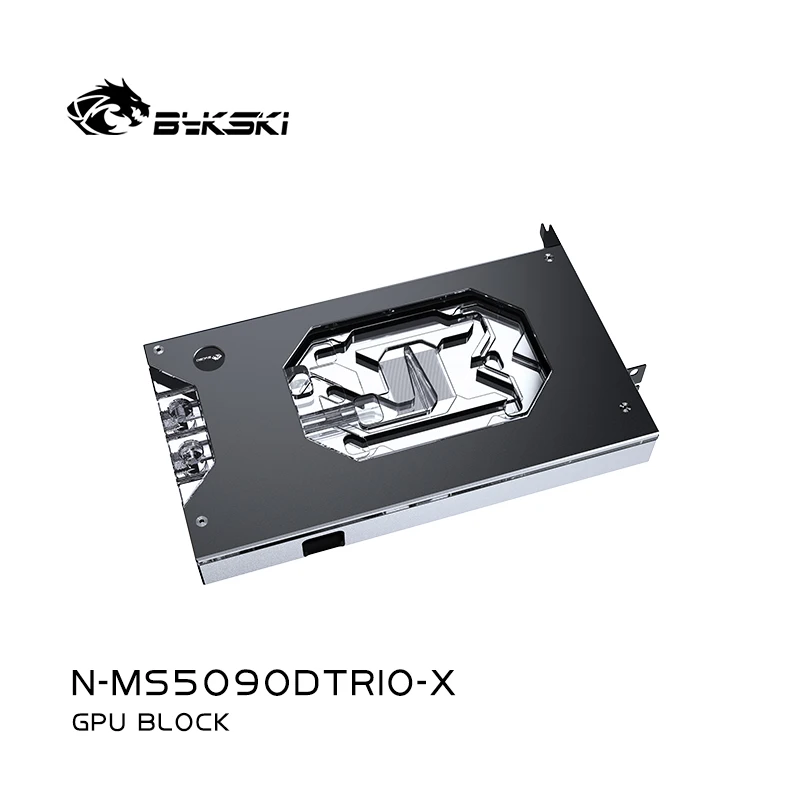 Bykski N-MS5090DTRIO-X GPU Block for MSI RTX5090 D 32G GAMING TRIO