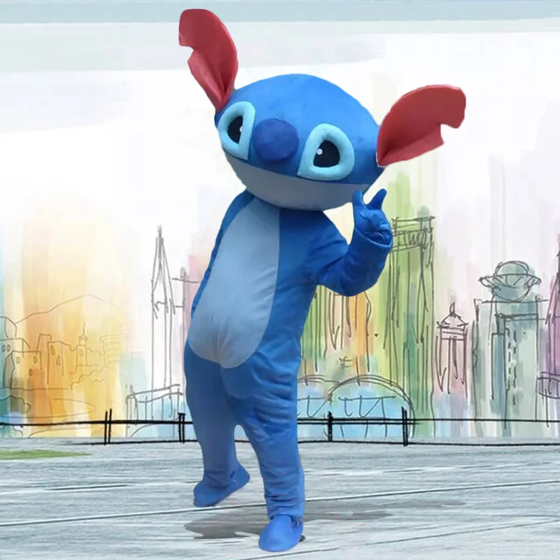 Lilo & Stitch Mascot Costume Adult Disney Cartoon Cosplay