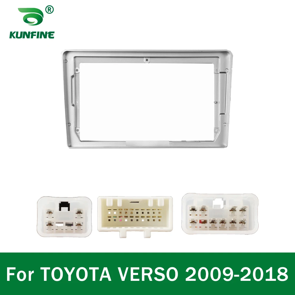 TOYOTA VERSO 2009-2018  ڵ GPS ׺̼ ׷,  þ г , 2Din 9 ġ    ȭ鿡 