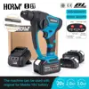 Hormy Brushless Mini Electric Rotary Hammer Concrete Cordless Percussion Drill Punch Power Tools For Makita 18V Lithium Battery 1