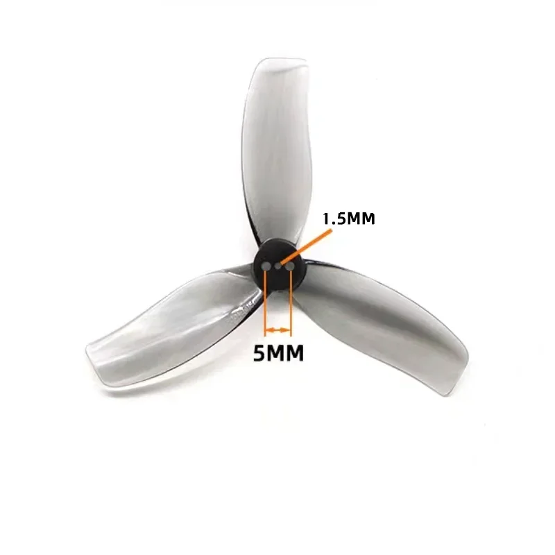 HQProp Duct 90mm 3-blade T90mmX3 CW CCW 3.5inch Grey Propeller Poly Carbonate RC Cinewhoop Ducted Drones Racing Quadcopter thumbnail 2