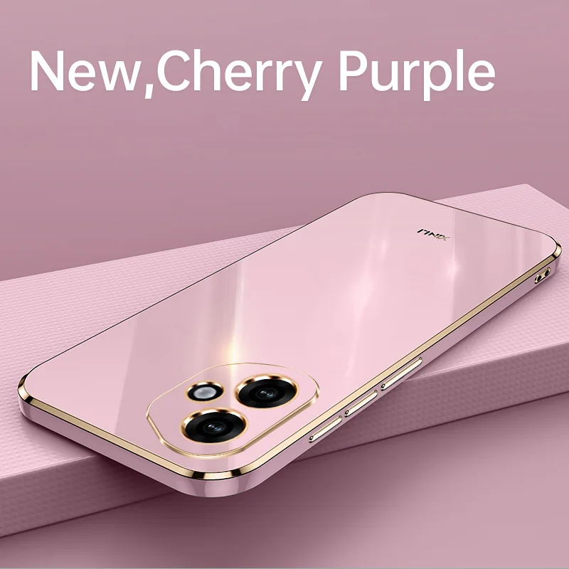 Enhanced Anti-Fingerprint TPU Case with Camera Protection