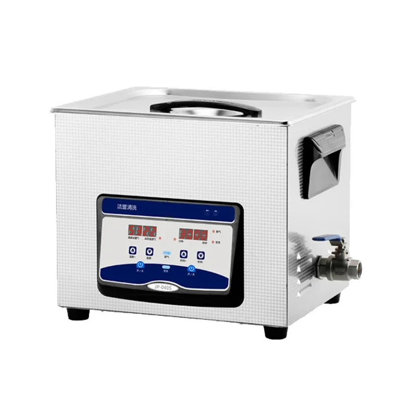 

Ultrasonic cleaning machine 10L laboratory cleaner industrial parts cleaning JP-040S
