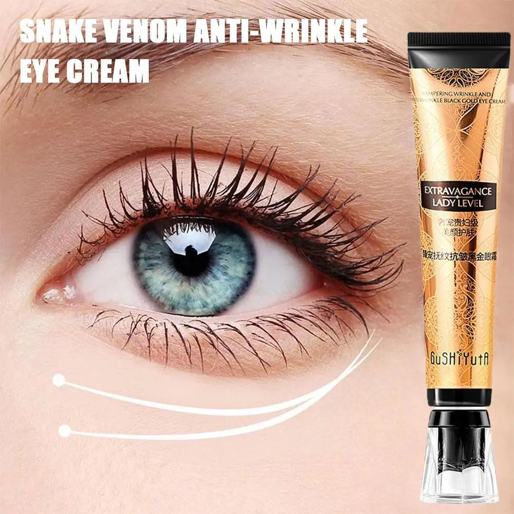 

Snake Peptide Under Eye Cream Eye Cream Moisturizer For Dark Circles Eye Bags Fine Moisturizing Eye Remove Brightening