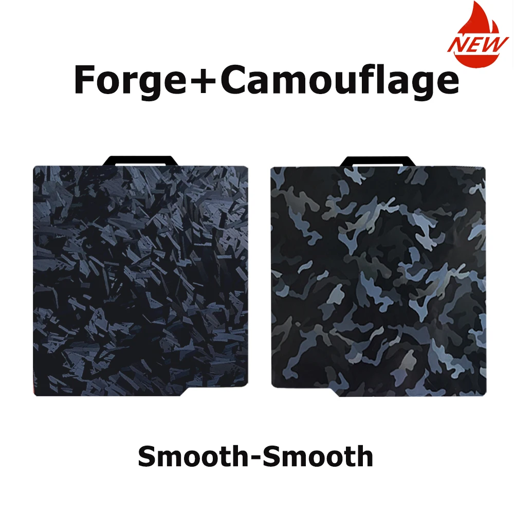 Enhanced PEI Double-Sided Textured and Smooth Plate - No Glue Needed, Warp-Free & Strong Adhesion