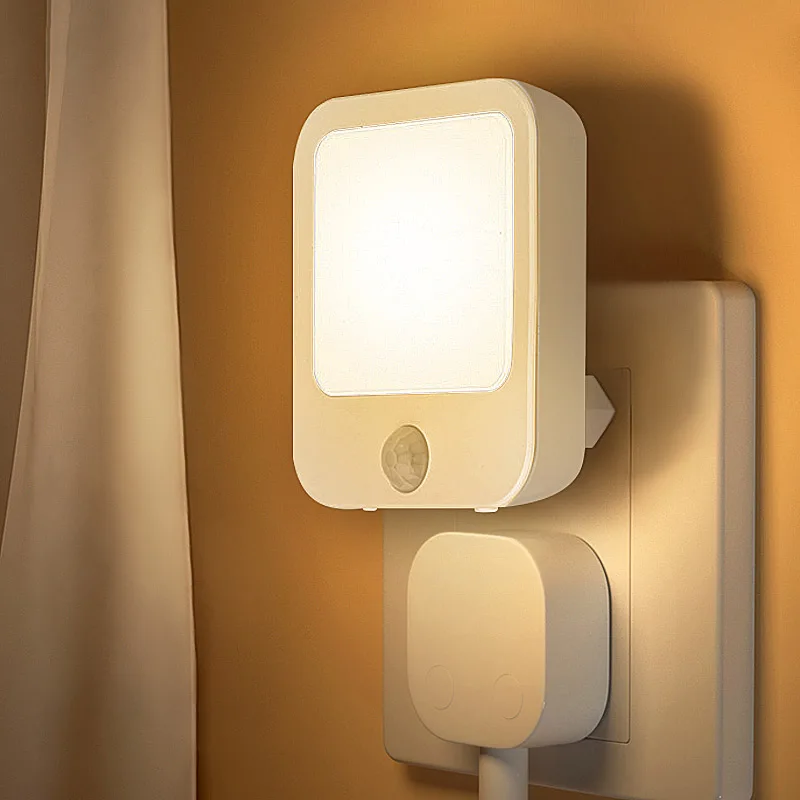 Smart Motion Sensor LED Night Light Bedroom Night Lamp - Zas Hernandez Tech Shop