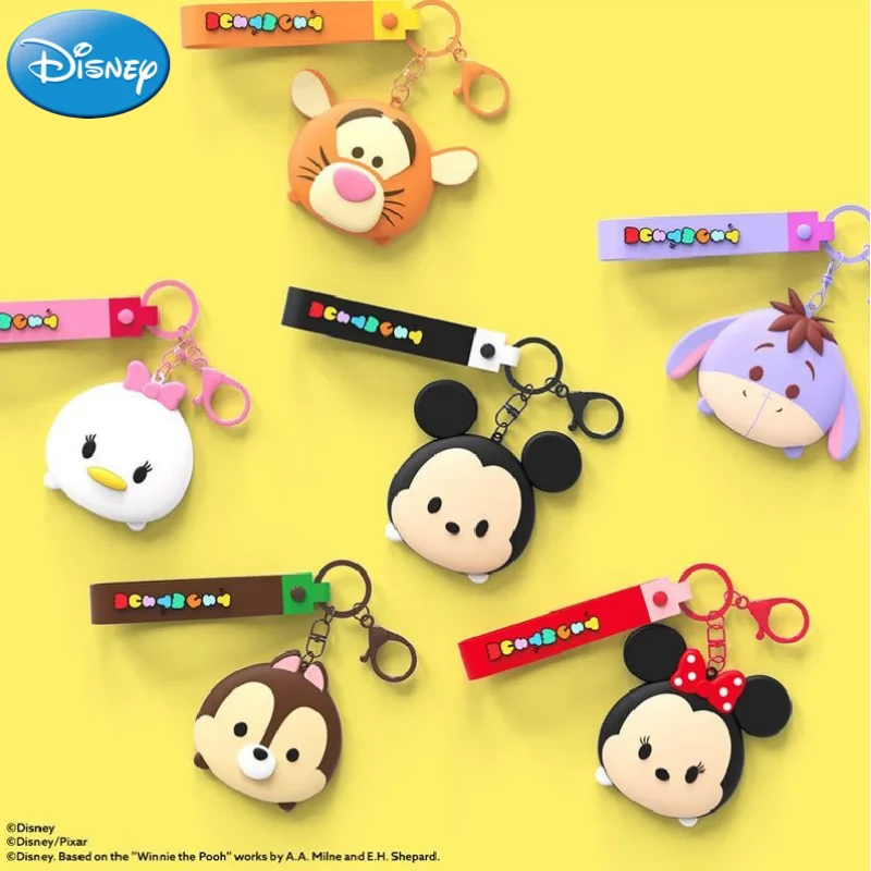 

Disney Peripheral Cartoon Kawaii Isong Song Cute Small Mirror Keychain Creative Makeup Mirror Ornament Festival Gift Wholesale