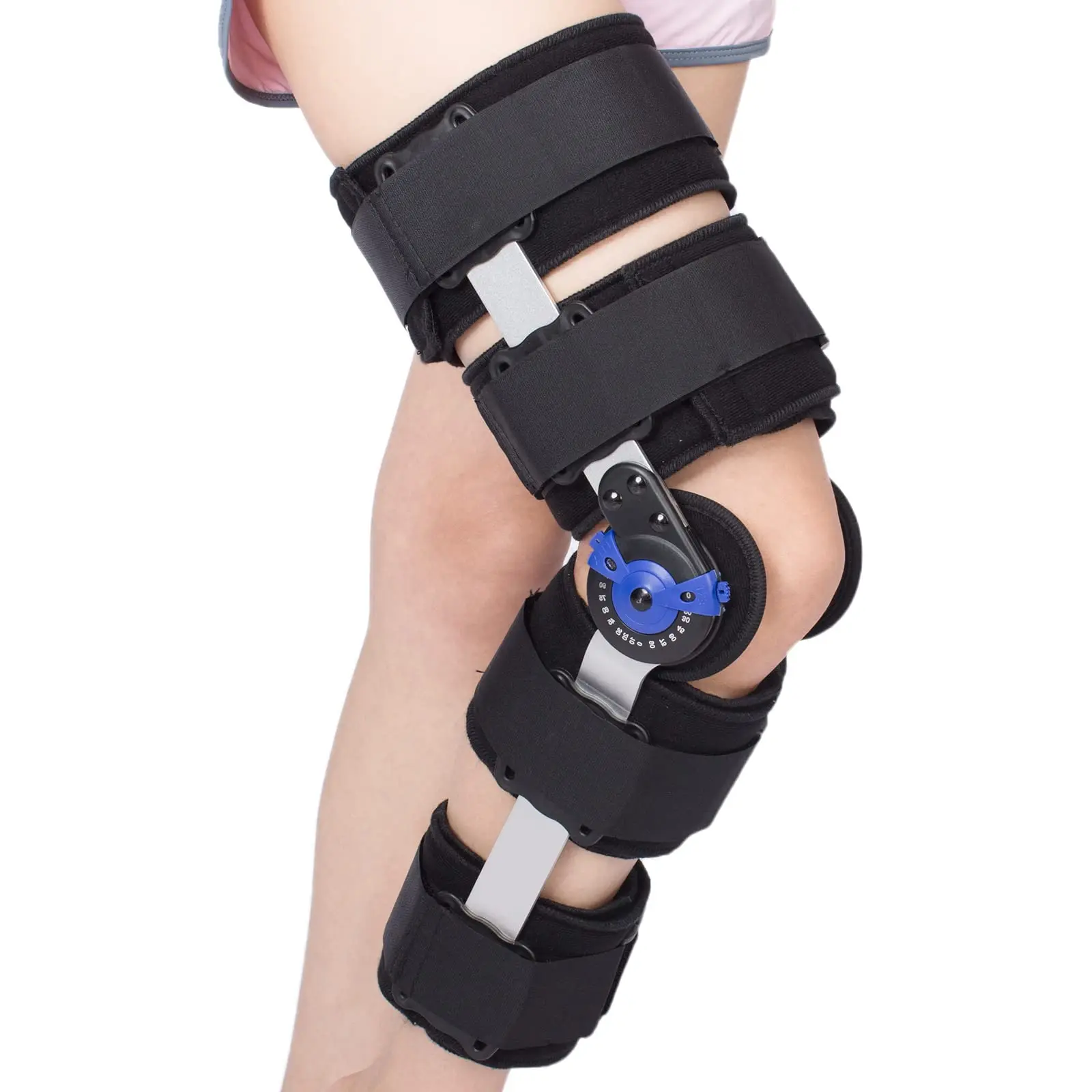 Breg T Scope Premier Post-Op Hinged ROM Knee Brace Universal Adjustable  Size Left or Right for Recovery Stabilization - AliExpress