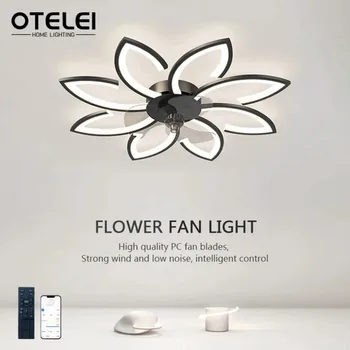Flower LED Ceiling Fan with Remote 1