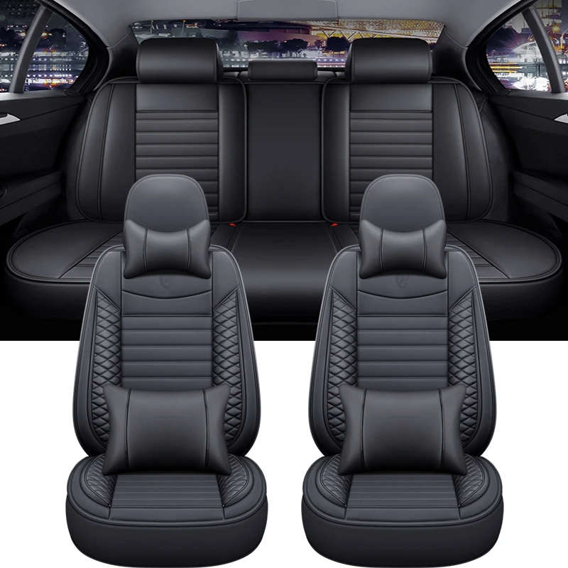 

Universal Style Car Seat Cover For Bmw F10 5 Series F11 G30 G31 E39 E60 E61 F07 F18 G38 Car Accessories Interior Details