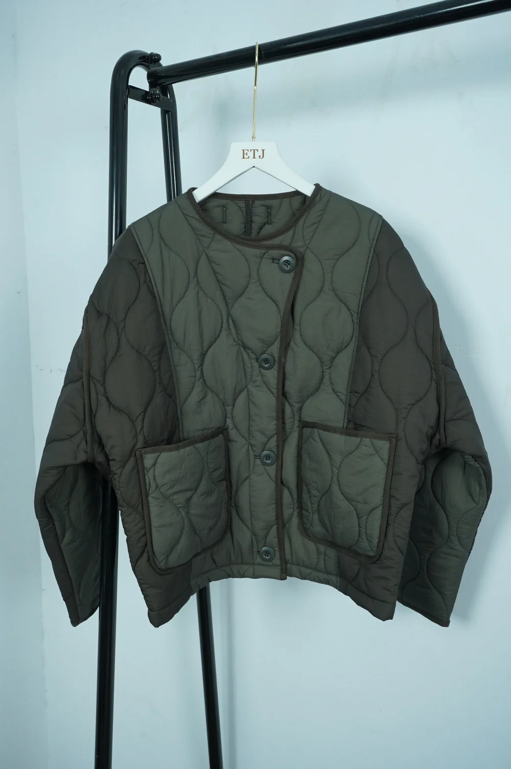 linen patch jacket (et150) main image 0