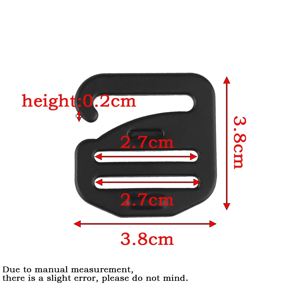2 Stück/Set Taktische Westengürtel QASM Schnellverschluss-Schnalle/SRB Seitliche Schnellverschluss-Schnalle/G-Haken Modulares Westenzubehör – Detail 22