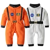 New Astronaut Costume for Baby Boy 1 Year Old Toddler Infant Birthday Theme Party Cosplay Space Suit Newborn Photography Romper 4