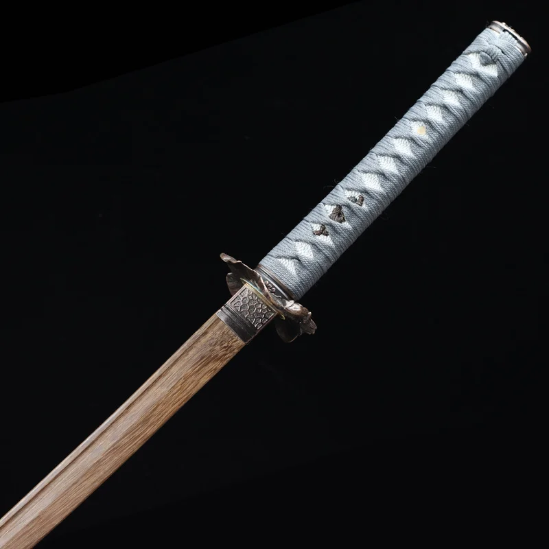 103cm Japan Wood Katana Iaido Training Props Wood Sword Bushido Training Cassia Siamea For Cosplay 2