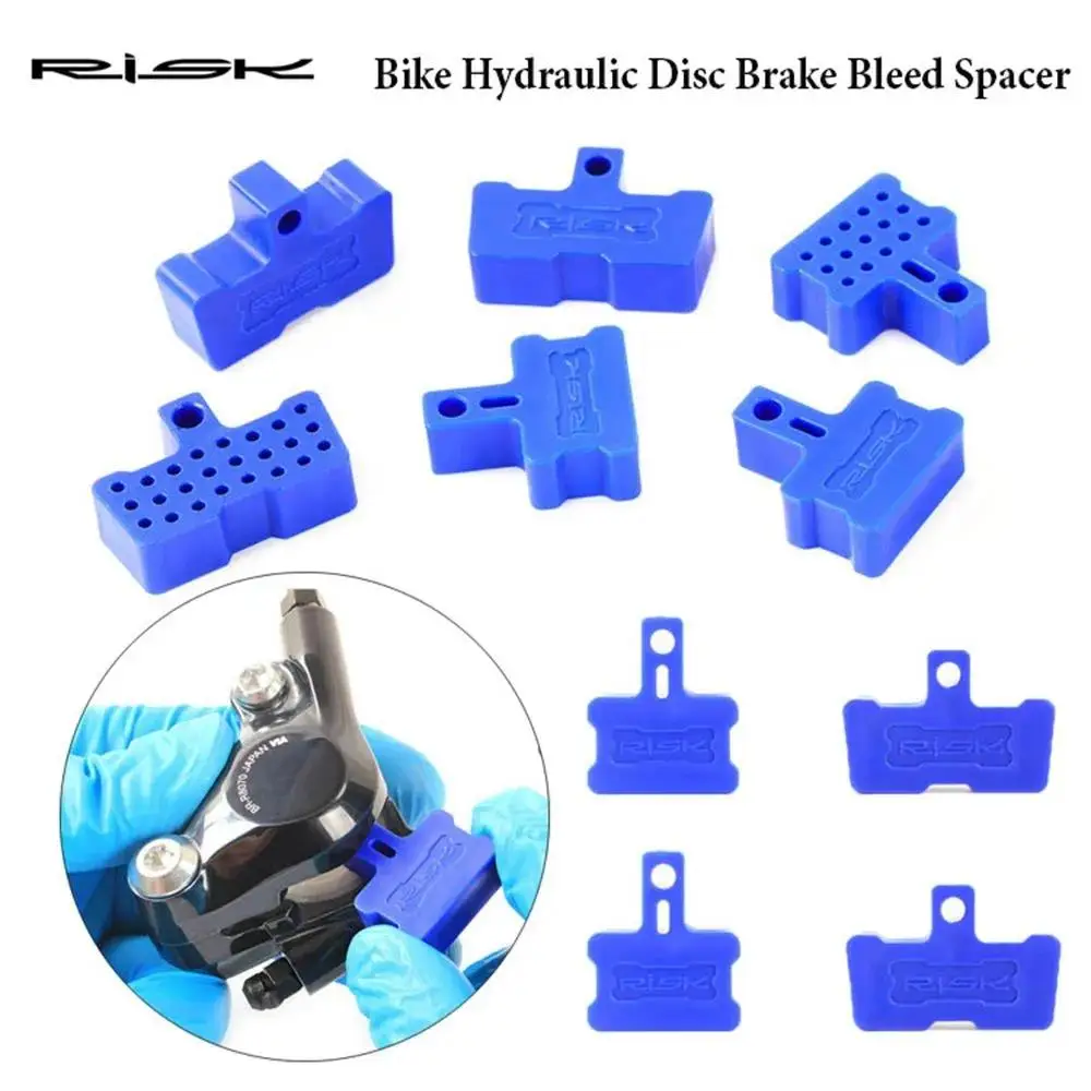 MTB Bike Hydraulic Disc Brake Pads Spacer Bicycle Brake Caliper Pad Washer Disc Brake Piston Retainer Tool Oil Change Inserts