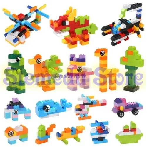 125/250g Building Blocks Bulk Lot Pack Sorted By Color Bricks Block Plate Small Particles Bulk Compatible LeDUO - Image 3