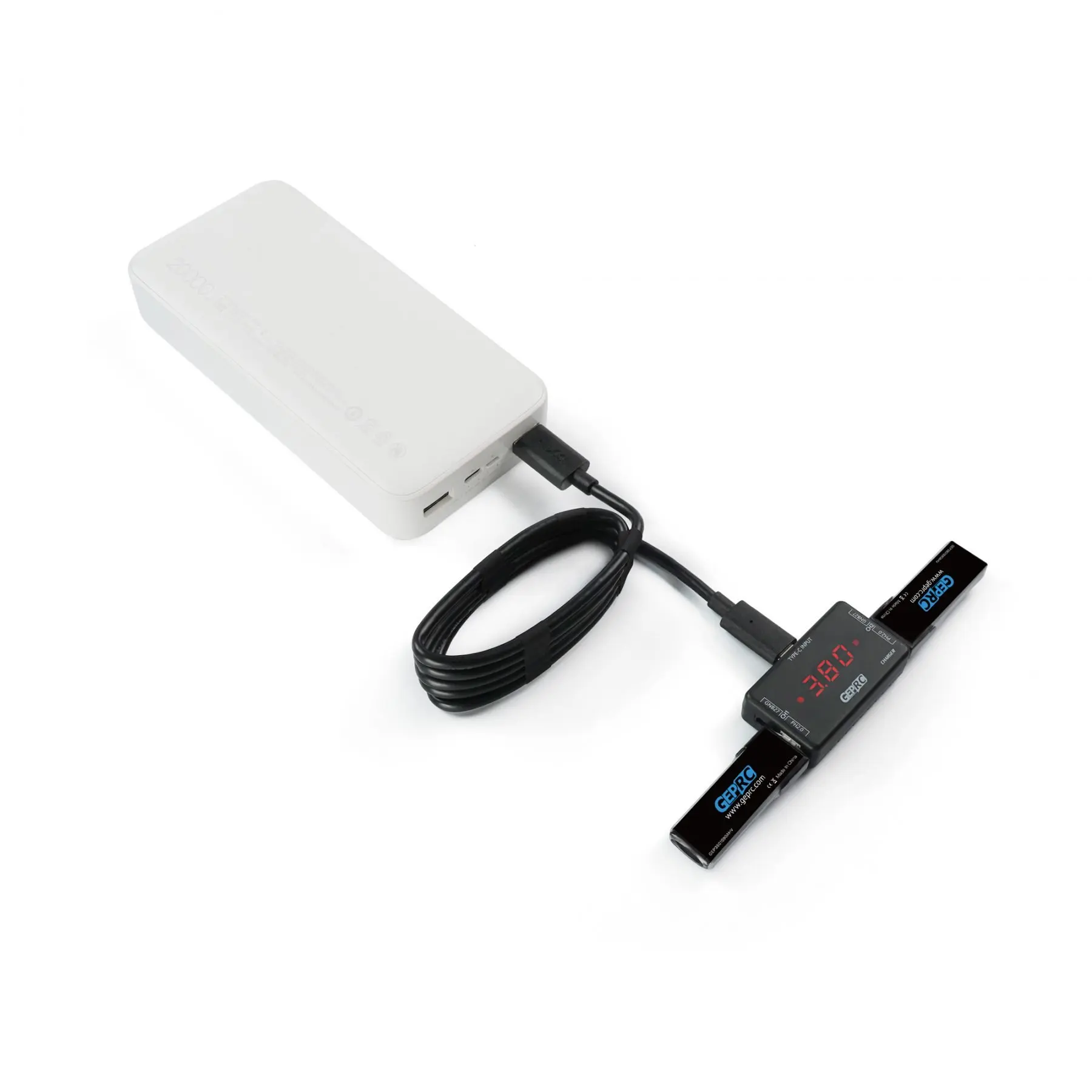 GEPRC GEP-C1 Charger - Type-C 1S LIHV Dual Port GNB27 PH2.0 Fully Charged Buzzer Suit For RC FPV Quadcopter Tinygo Series FPV Drone Battery Charger 17