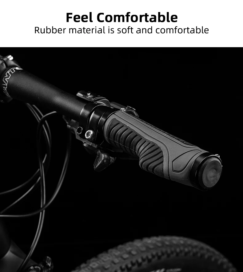 Bicycle Grips Mountain Road Cycling Bike Handlebar Cover Grips Smooth Soft Rubbe