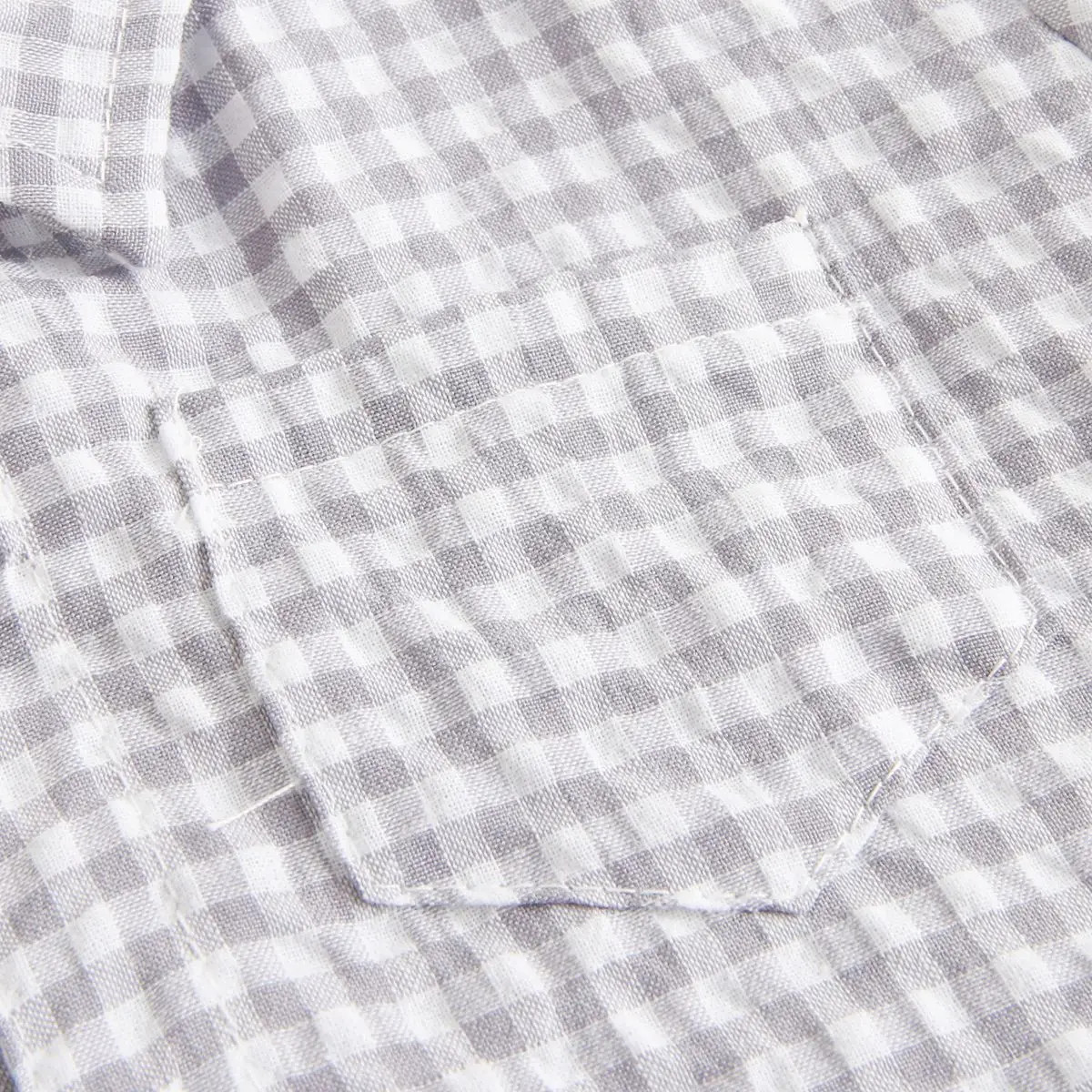 Cotton Fashion Summer Baby Boys Jumpsuits Short Sleeve Plaid Baby Clothing 3