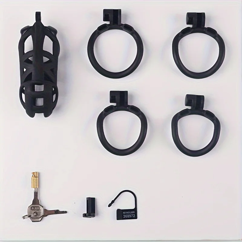 Chastity Lock Penis Rings for Men Sexual Device SM Training Cuckold Fetish Male Bondage Sex Toy for Couple