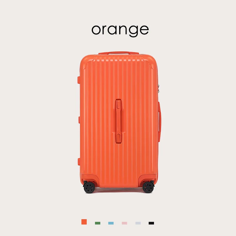 Suitcase Luggage Large Capacity Thickened Zipper Trolley Case 26-Inch Universal Wheel travel Suitcase Brand luxury bag