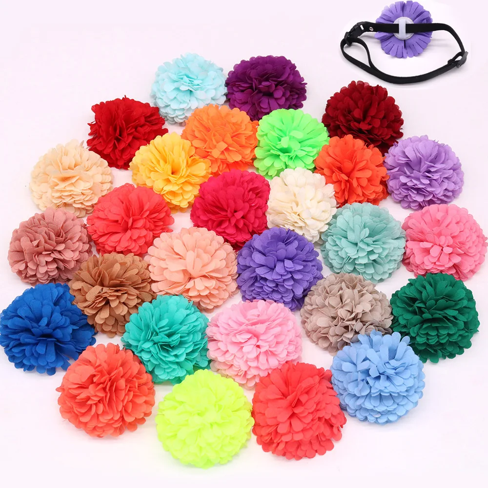 50 Pcs Pet Cucciolo Del Gatto Del Cane Del Collare Carino Fower Charmsfor Vacanza & Wedding Accessori Del Collare Di Cane Del Cane Archi Peli Di Anima