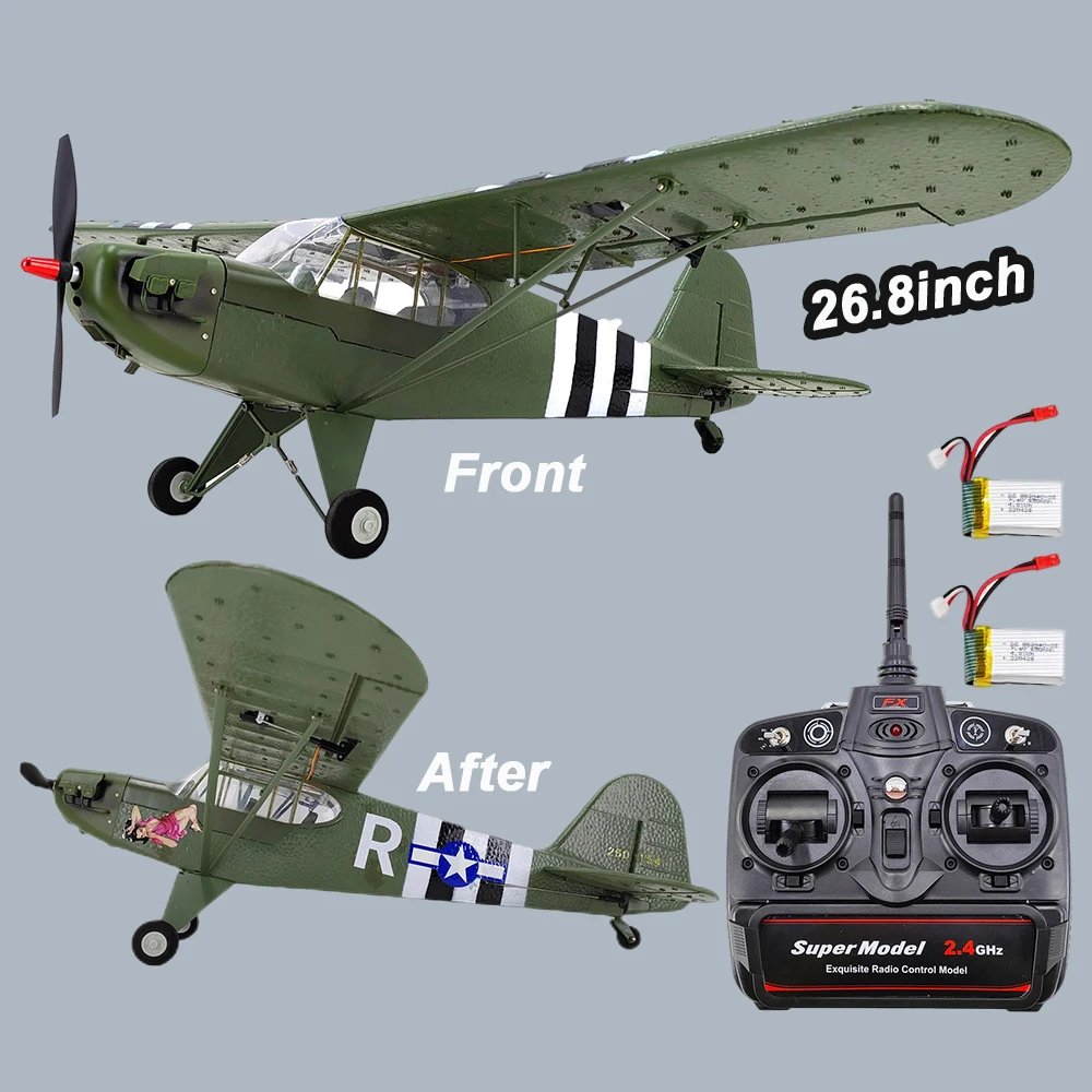 FX9703 Brushless Remote Control Plane J3 RC Aircraft Glider 1 16 Scale fx9703-brushless-remote-control-plane-j3-rc-aircraft-glider-1-16-scale