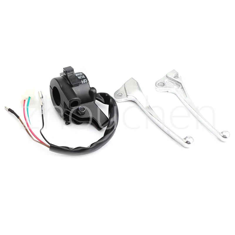 Throttle Housing Start Kill Switch Brake Lever For Yamaha Pw50 Py50 Pw Py 50 Peewee50 G50T Dirt Bike Accessories