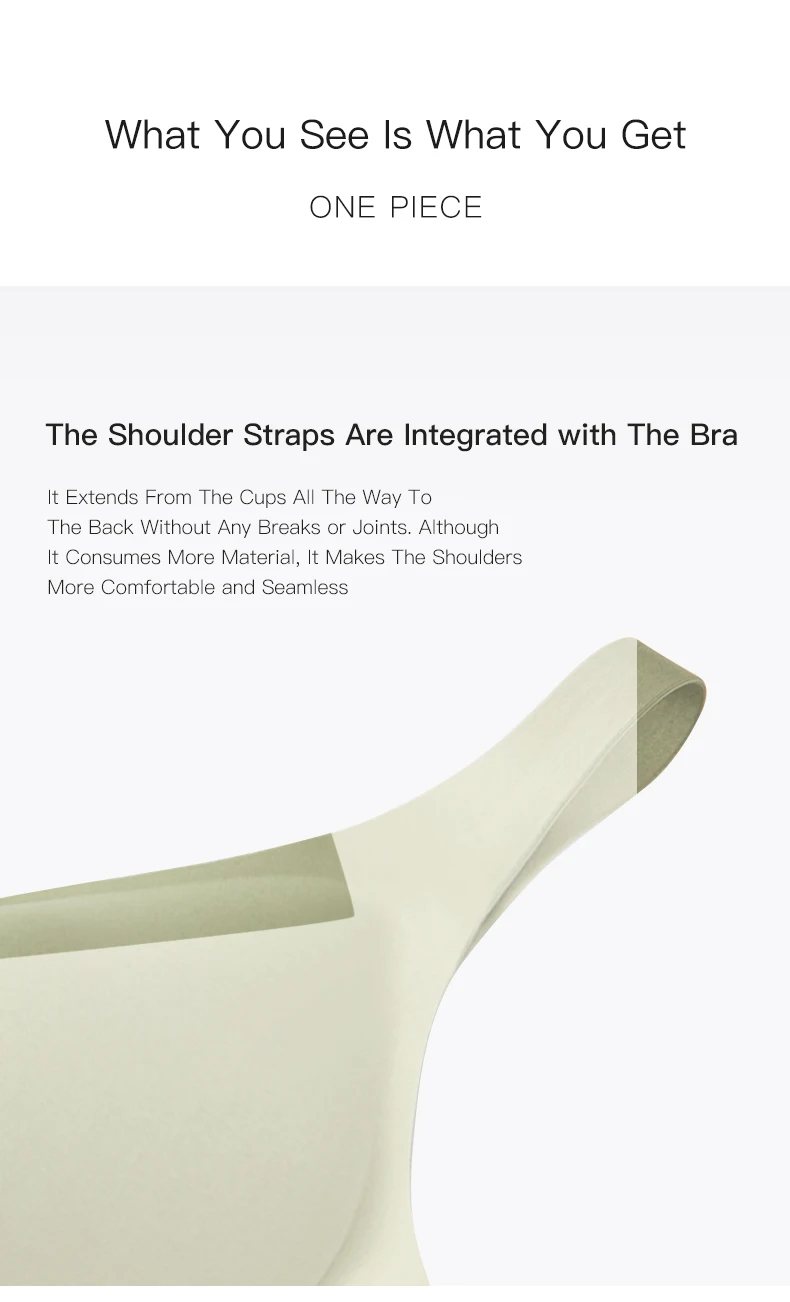 Plus Size Wireless Bra - Seamless Push Up Padded Plunge Bra with Adjustable Straps