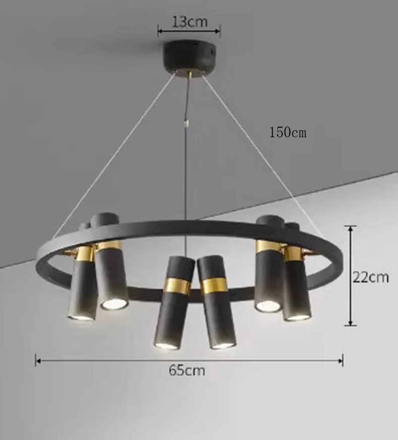 Description Picture 4 of itemModern dine dining room Pendant lights indoor lighting Ceiling lamp hanging light led Chandeliers for living room indoor lightin
