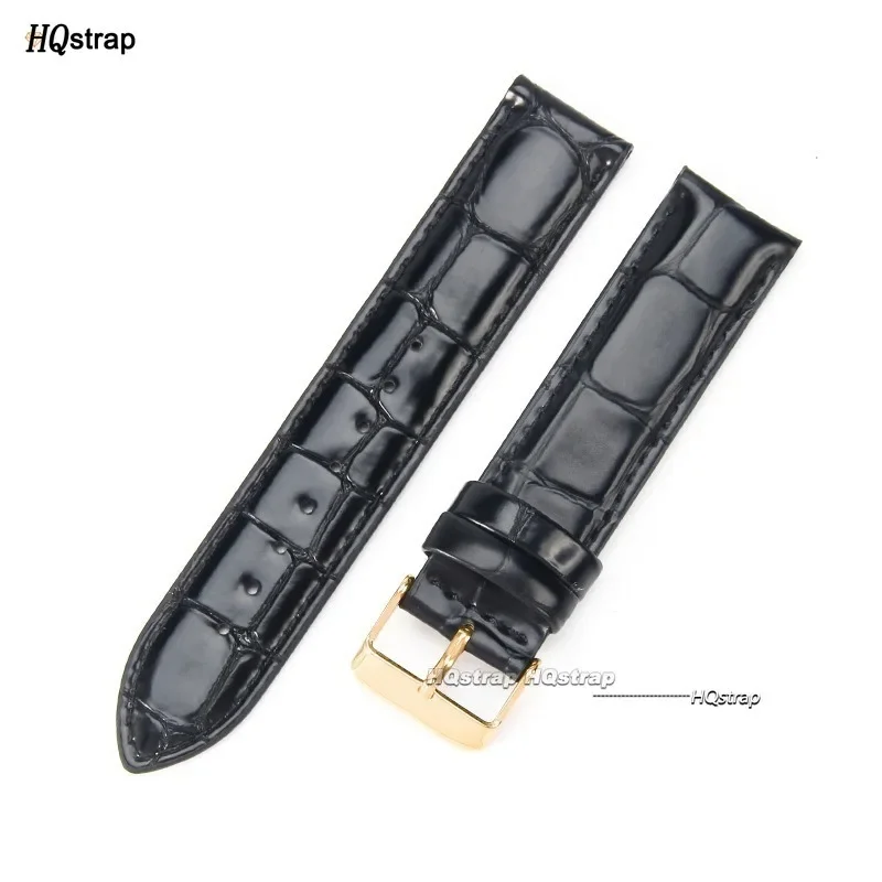 Elegant Waterproof Genuine Leather Wristband with Rose Buckle