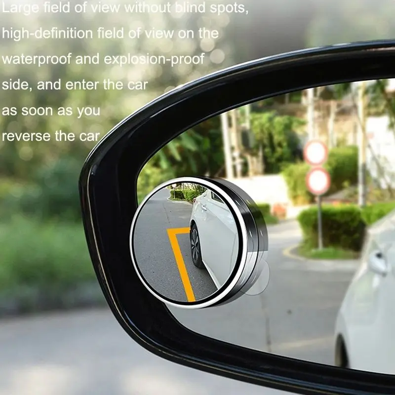 Car Rearview Mirror Adjustable Wide-angle Reversing Auxiliary Blind Spot Mirror