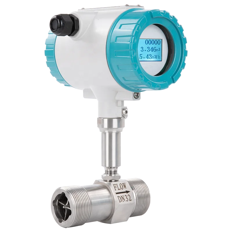 

Turbine flowmeter water flow meter oil rs485 sanitary lcd digital flow meter DN80