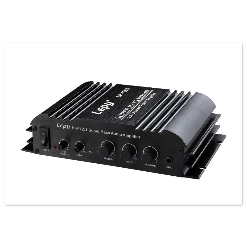 12 В Мощный сабвуфер 2,1 канальный автомобильный усилитель для Lepy LP-168S Audio Bass выход HiFi стерео звук с функцией AUX громкоговоритель