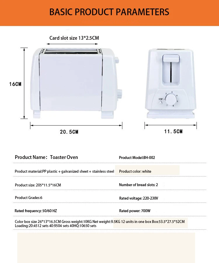 valentines day gifts Sandwich bread toaster Kitchen Mini toaster Hot air convection head toaster 5