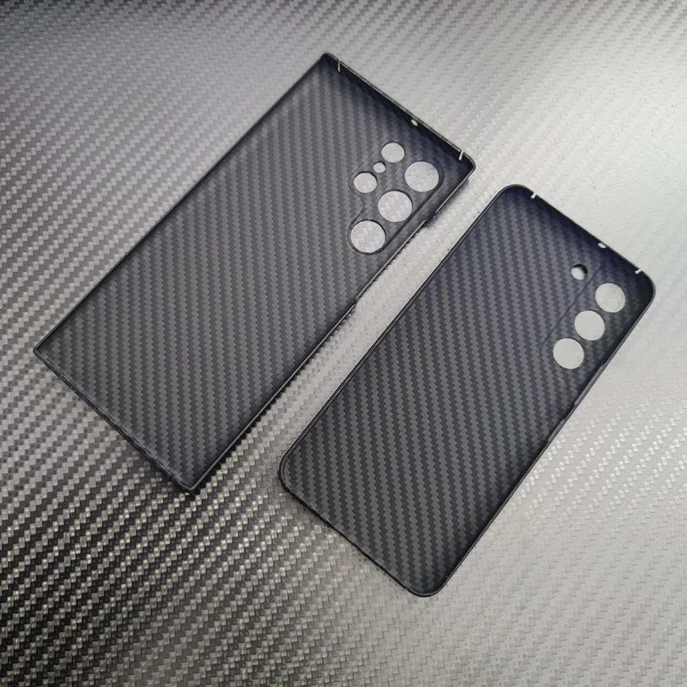 삼성 갤럭시 S22 울트라 레드 블랙 파인 홀 탄소 섬유 케이스에 대한 실제 아라미드 섬유 전화 케이스 삼성 갤럭시 S22 커버에 대한
