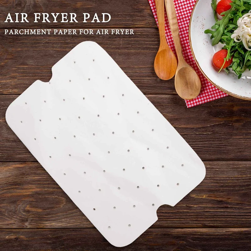 Air Fryer Parchment Paper Liners for Ninja Foodi XL Smart FG551 6-in-1 Indoor Grill, Ninja Foodi Accessories, Men's, White