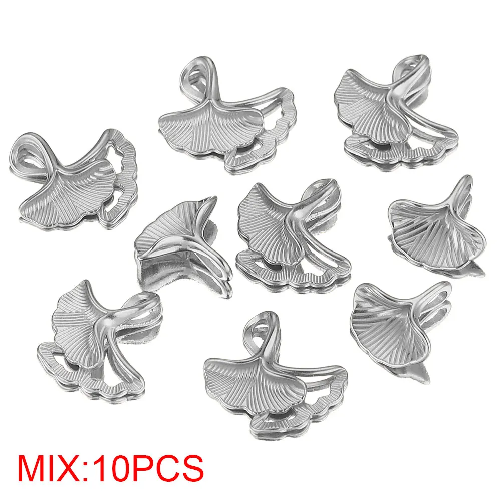 Pendentif Feuille Ginkgo Acier Inoxydable | Pendentif Pas Cher - My Roller Stone