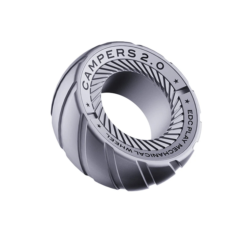 正規品」ACEdc メカニカルリング チタン製 フィジェットトイ EDC 正規